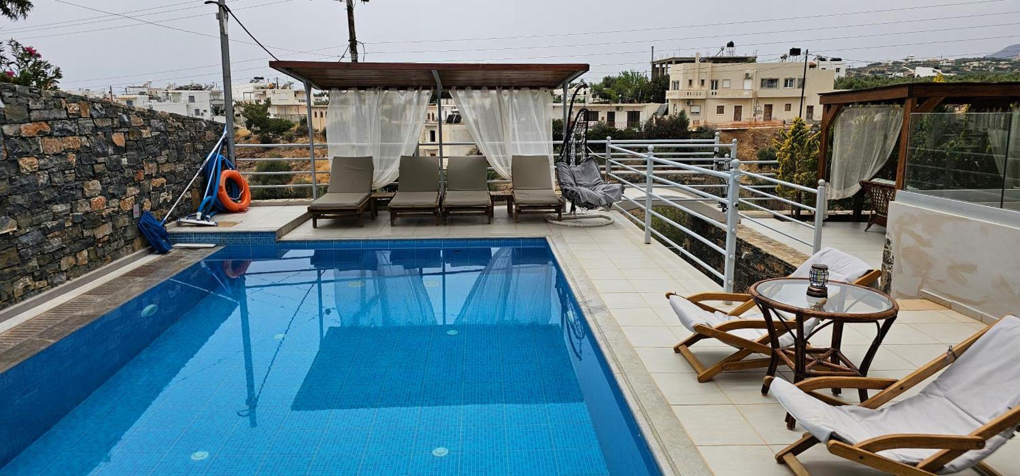 Asteri Apartments Und Studios Makrýgialos Exteriör bild