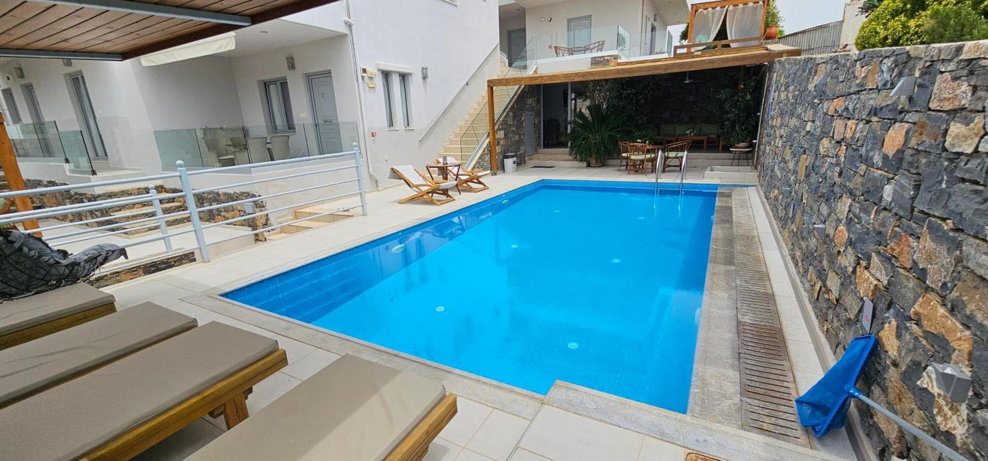Asteri Apartments Und Studios Makrýgialos Exteriör bild